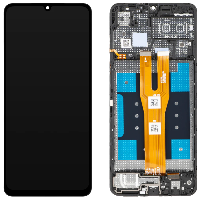 Conjunto Pantalla OCTA para Galaxy A06  (Repuesto) Negro