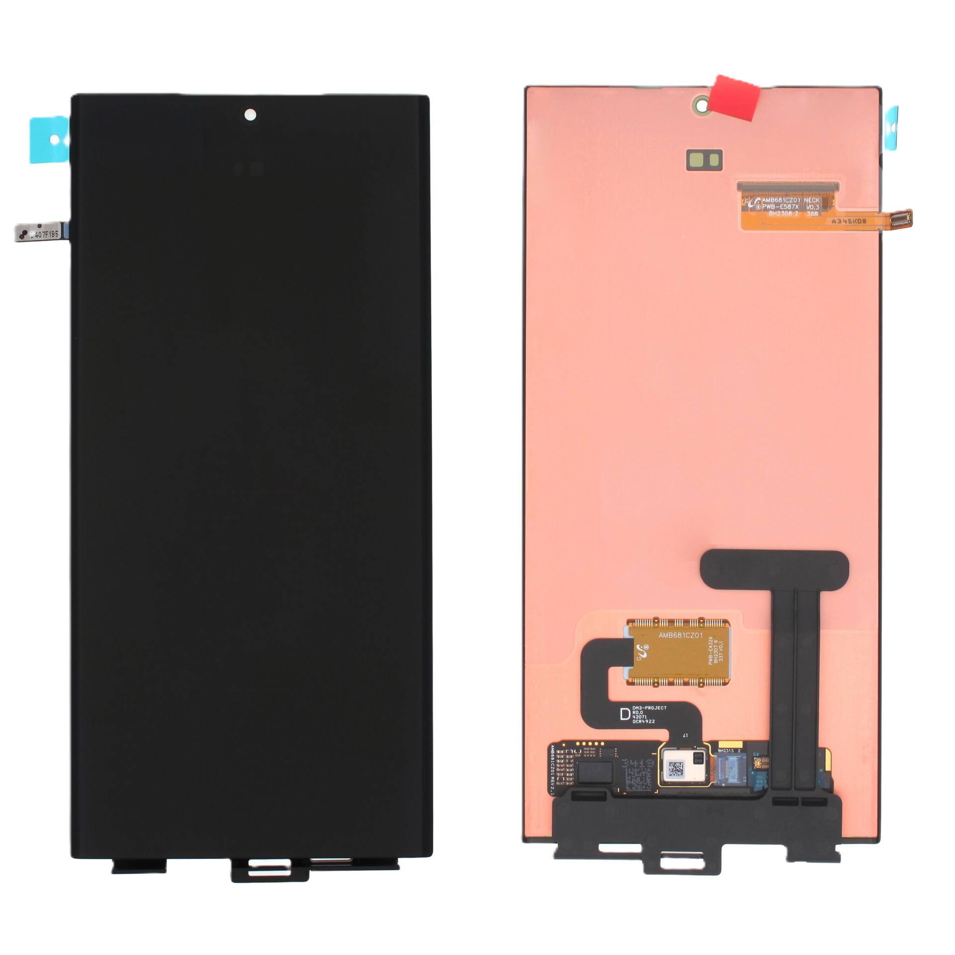Pantalla Oled para Galaxy S23 Ultra Negro