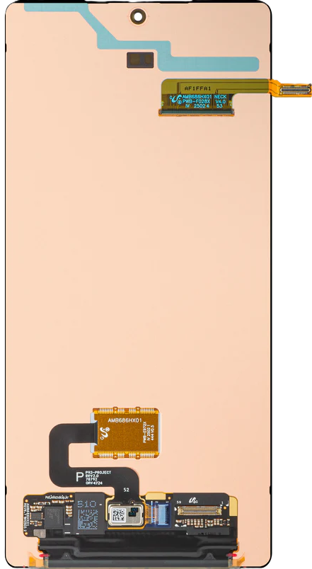 Pantalla Oled para Galaxy S25 Ultra (repuesto) Negro