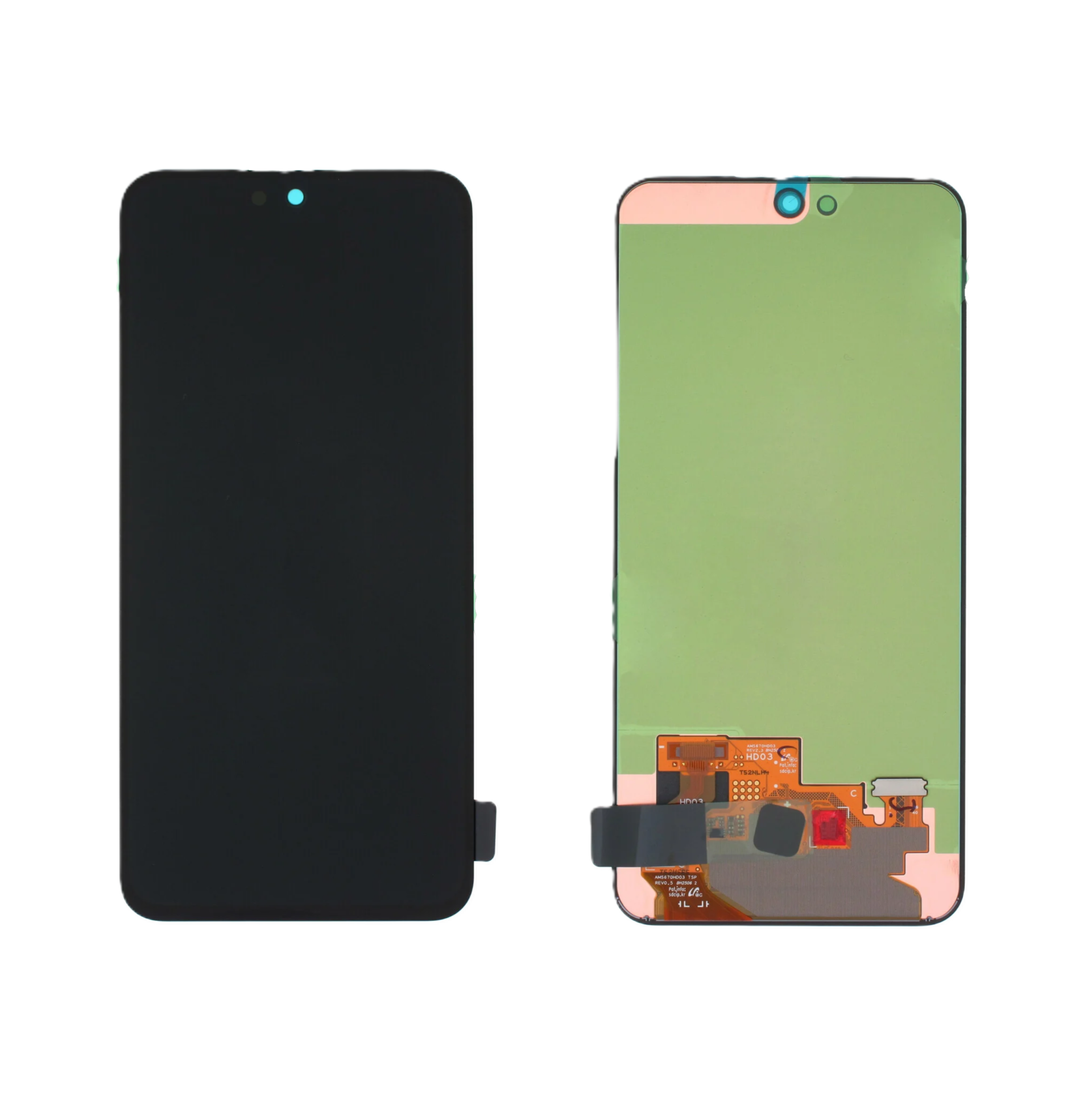 Pantalla OLED para Galaxy A56  (Repuesto) Negro