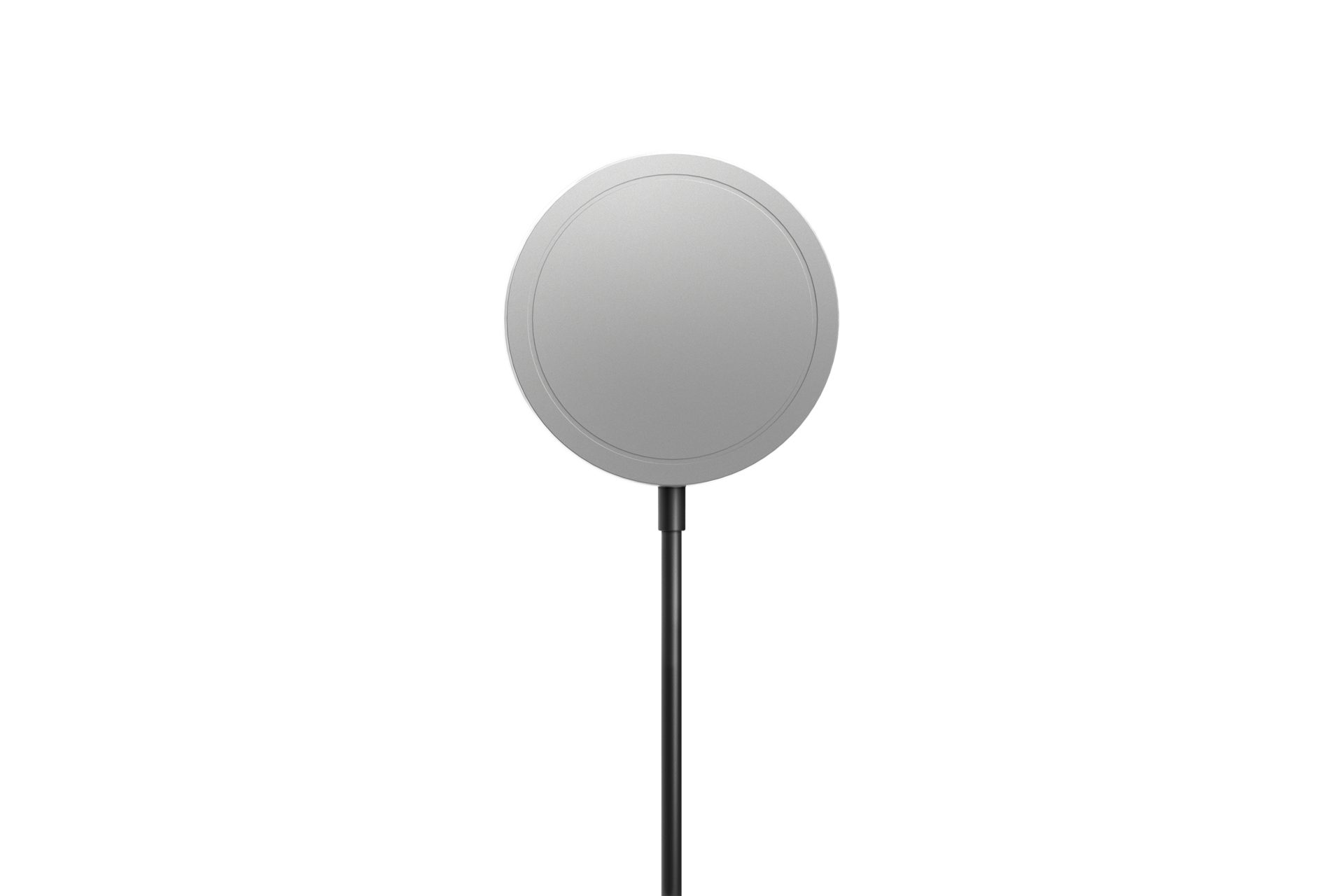 Single Wireless Charger Back Black 