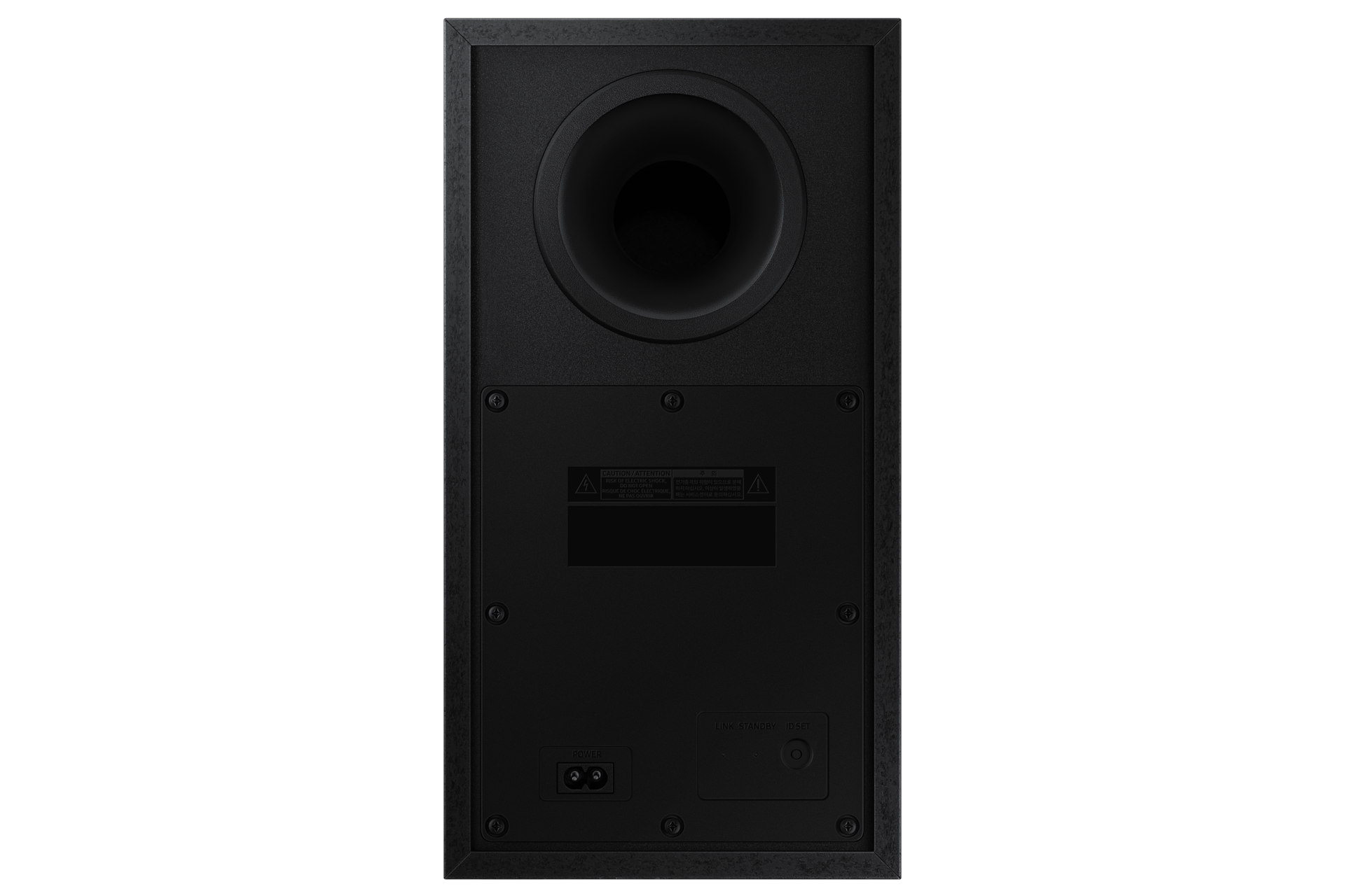 subwoofer-back Black