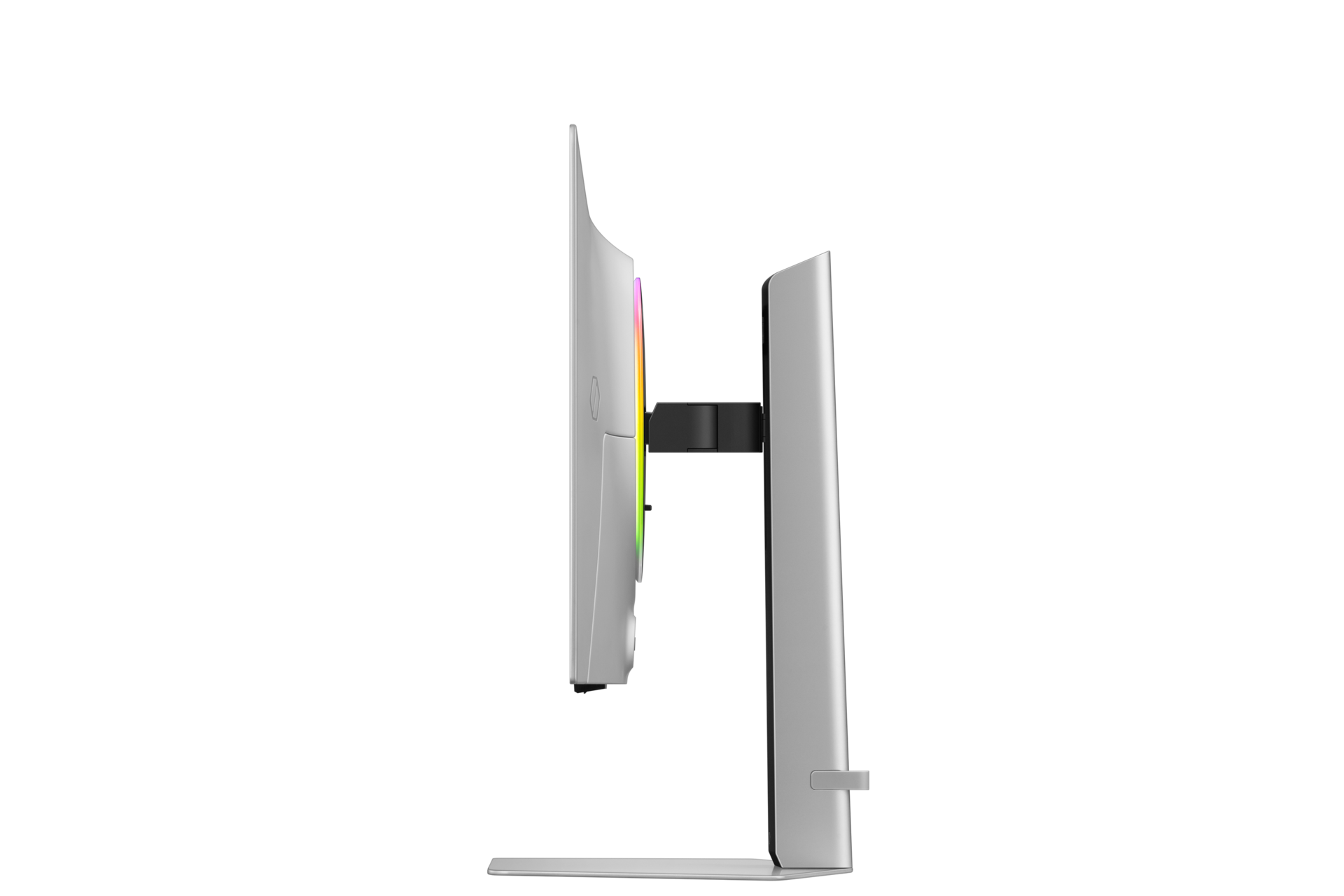 Monitor para juegos Odyssey OLED G6 G60SF QHD 500 Hz de 27 pulgadas, color plateado.