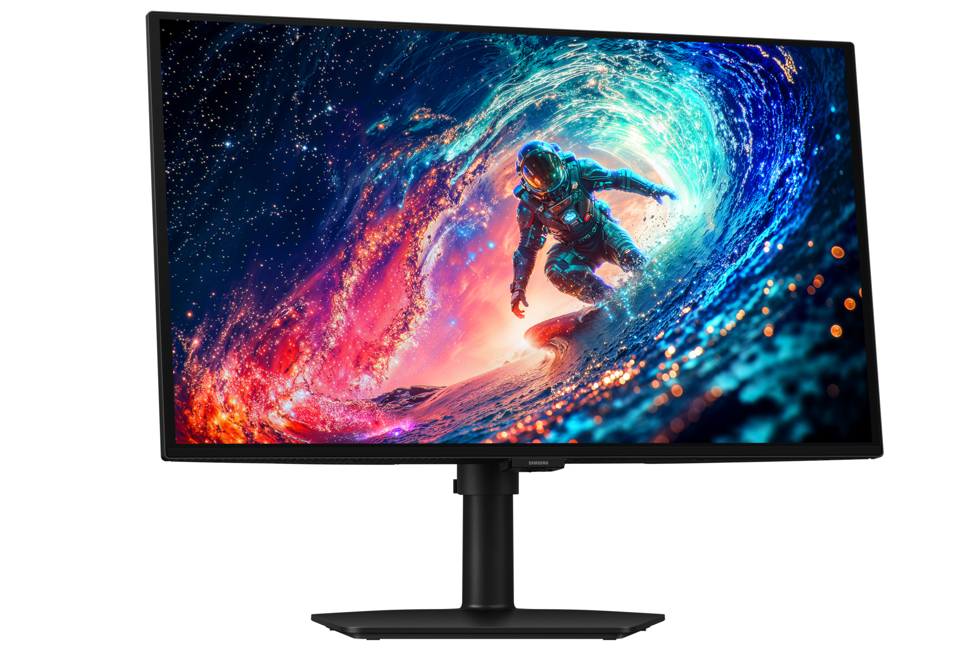 27 Inch Odyssey OLED G6 G61SH QHD 240Hz Gaming Monitor Swivel2 Black 