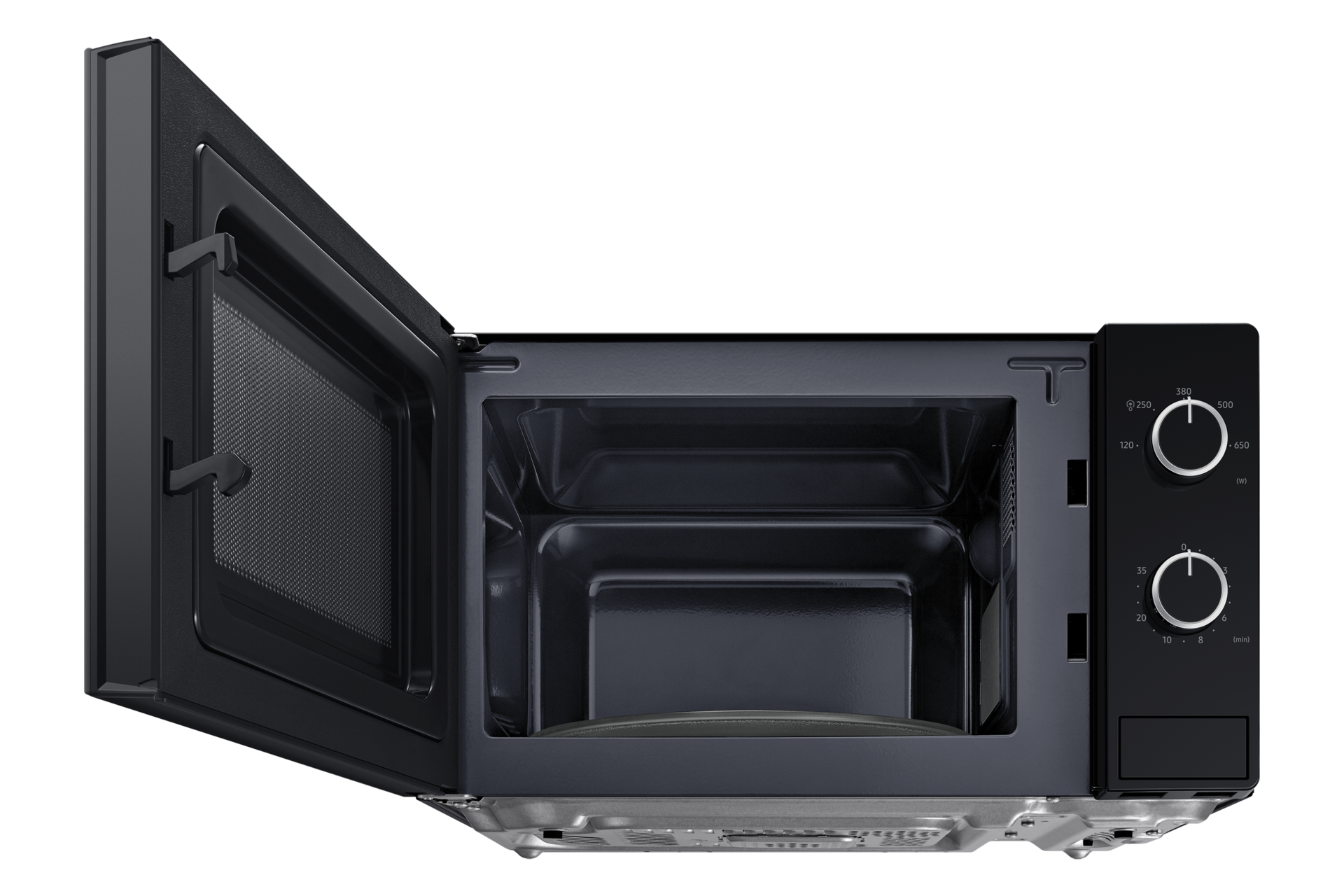 low-front-open Black