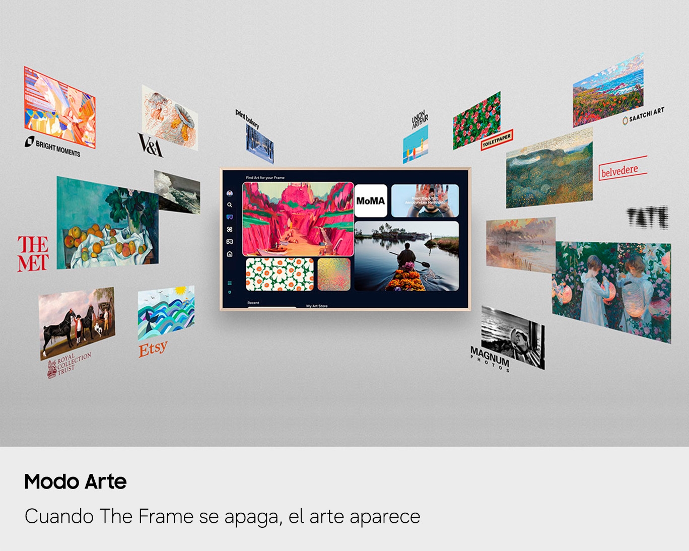 55" The Frame LS03F QLED 4K Art Mode Vision AI Smart TV (2025) Black