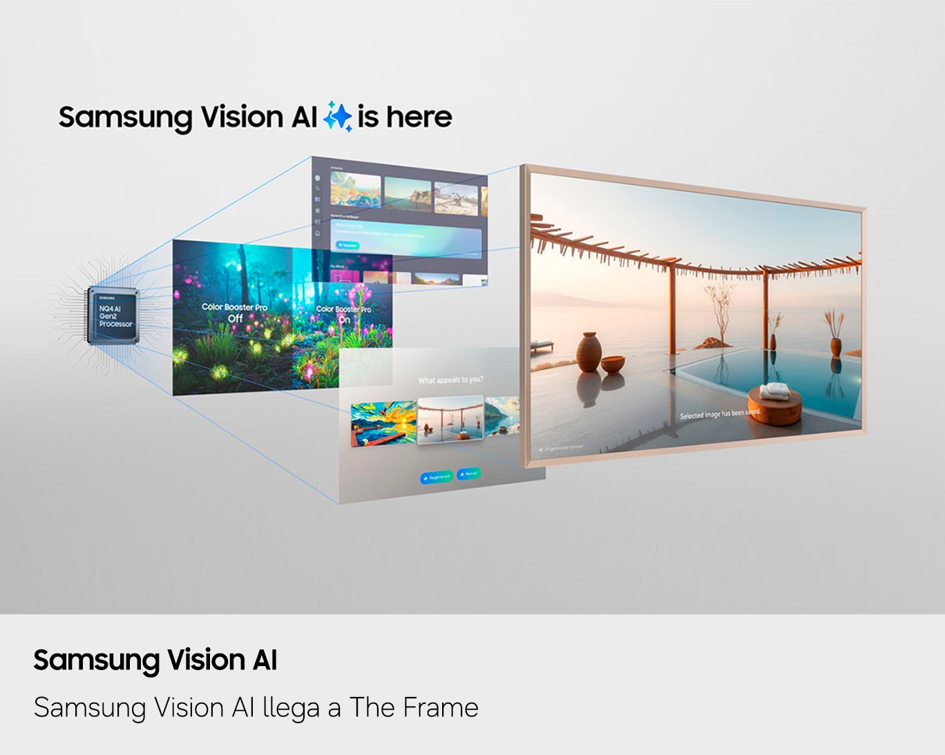 55" The Frame LS03F QLED 4K Art Mode Vision AI Smart TV (2025) Black