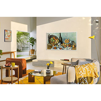 55" The Frame LS03F QLED 4K Art Mode Vision AI Smart TV (2025) Black