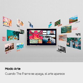 55" The Frame LS03F QLED 4K Art Mode Vision AI Smart TV (2025) Black