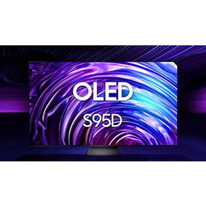 Un TV OLED S95D de Samsung.