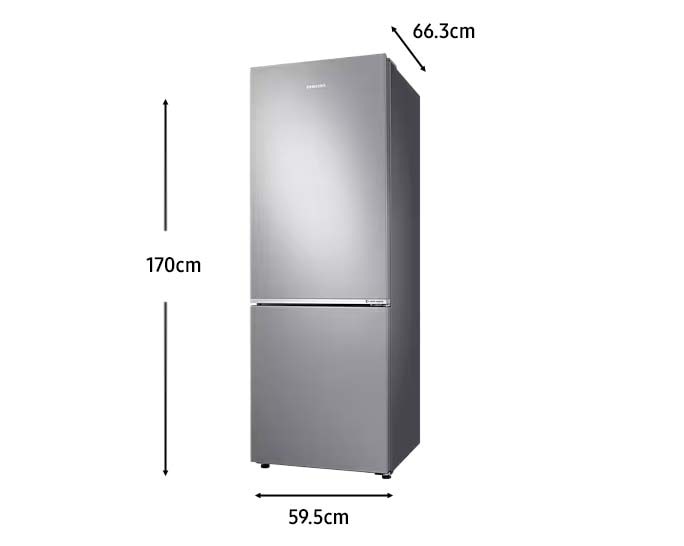 Refrigerador Bottom Freezer All Around Cooling 310 lt Silver