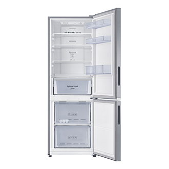 Refrigerador Bottom Freezer All Around Cooling 310 lt Front-Open-without-food Silver 