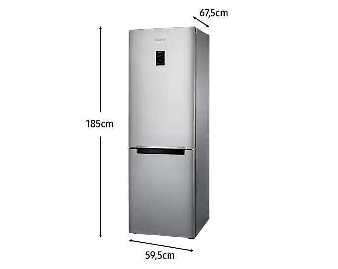 Refrigerador Bottom Freezer All Around Cooling 339 lt Silver