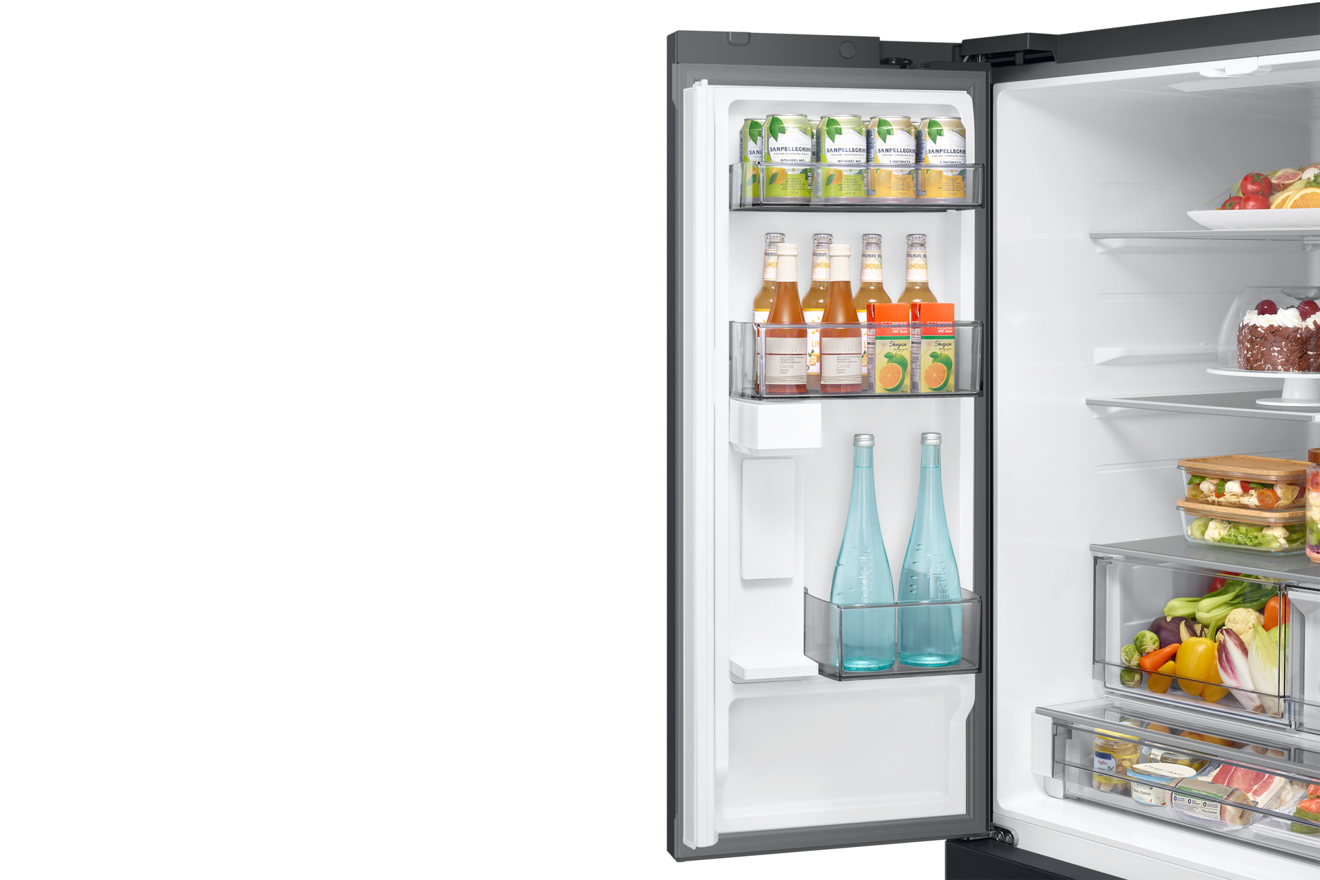 FDR Refrigeraotr RF80H36_RF80H30JDTEM Auto View 836L Left-Door Black 