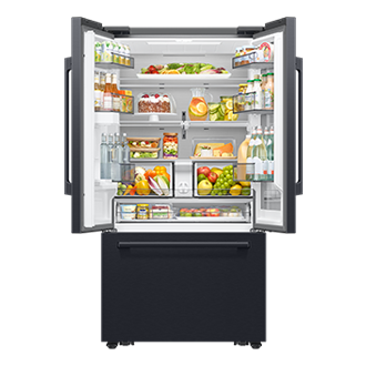 FDR Refrigeraotr RF80H36_RF80H30JDTEM Auto View 836L Front-Open-With-Food Black 