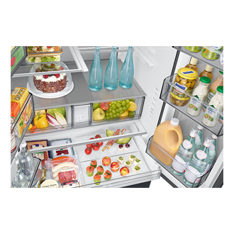 FDR Refrigeraotr RF80H36_RF80H30JDTEM Auto View 836L Pantry-Display Black 
