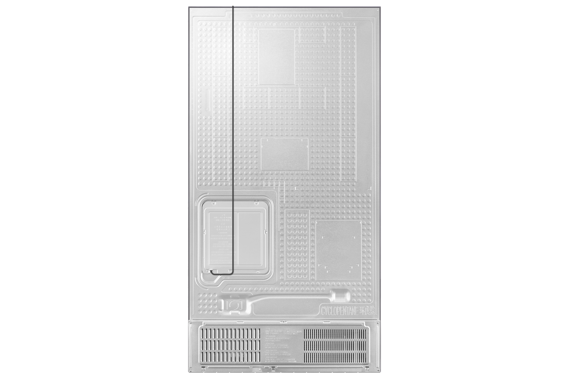 Refrigerador Side By Side Space Max 583 lt Back Silver 