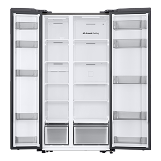 Refrigerador Side By Side Space Max 583 lt Front-Open Silver 