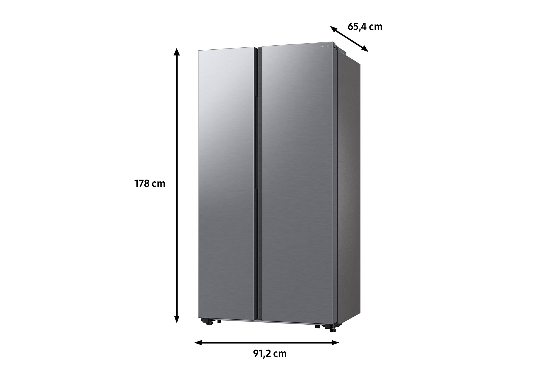 Refrigerador Side By Side Space Max 583 lt Silver