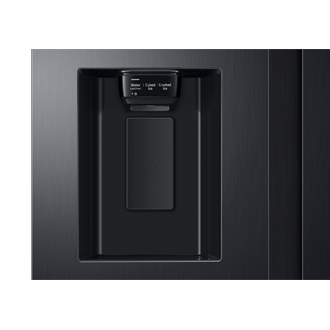 Refrigerador Side By Side Family Hub 608 lt Detail-Dispenser Black 