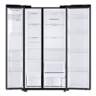 RS5300T SBS with Large Capacity,22 cu.ft Front-Open-Without-Food Ebony Black 