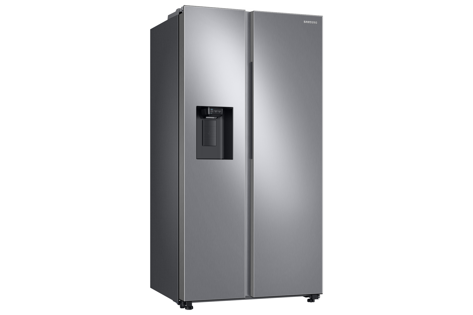 Refrigerador Side By Side Con Dispensador 628 lt L-Perspective Natural Gray 
