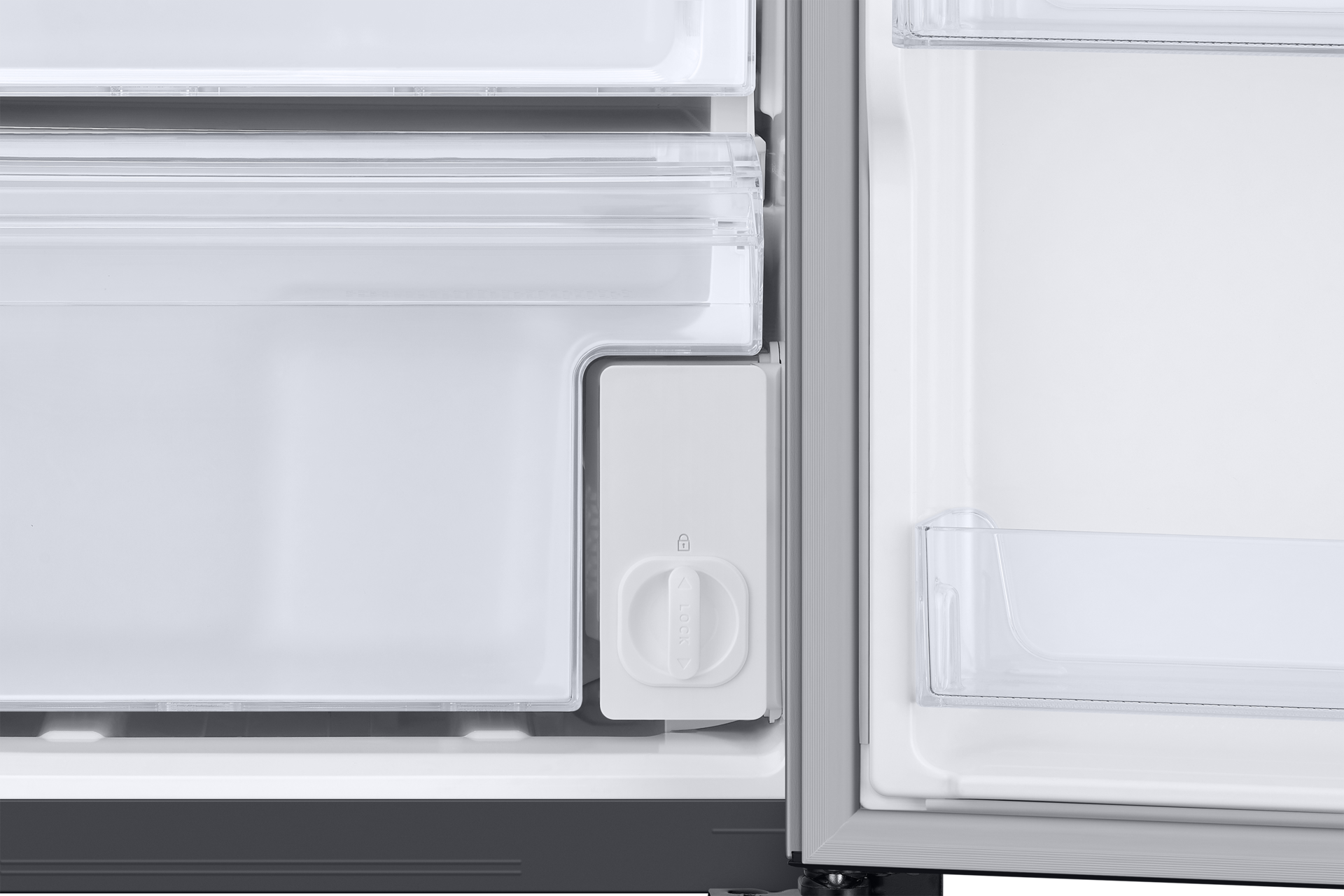 Refrigerador Side By Side Con Dispensador 628 lt Detail-Water-Filter Natural Gray 