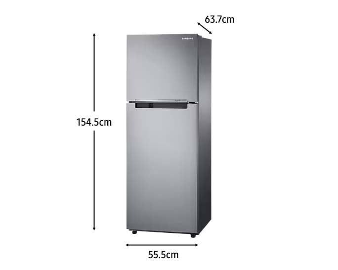 Refrigerador Top Freezer All Around Cooling 236 lt Silver