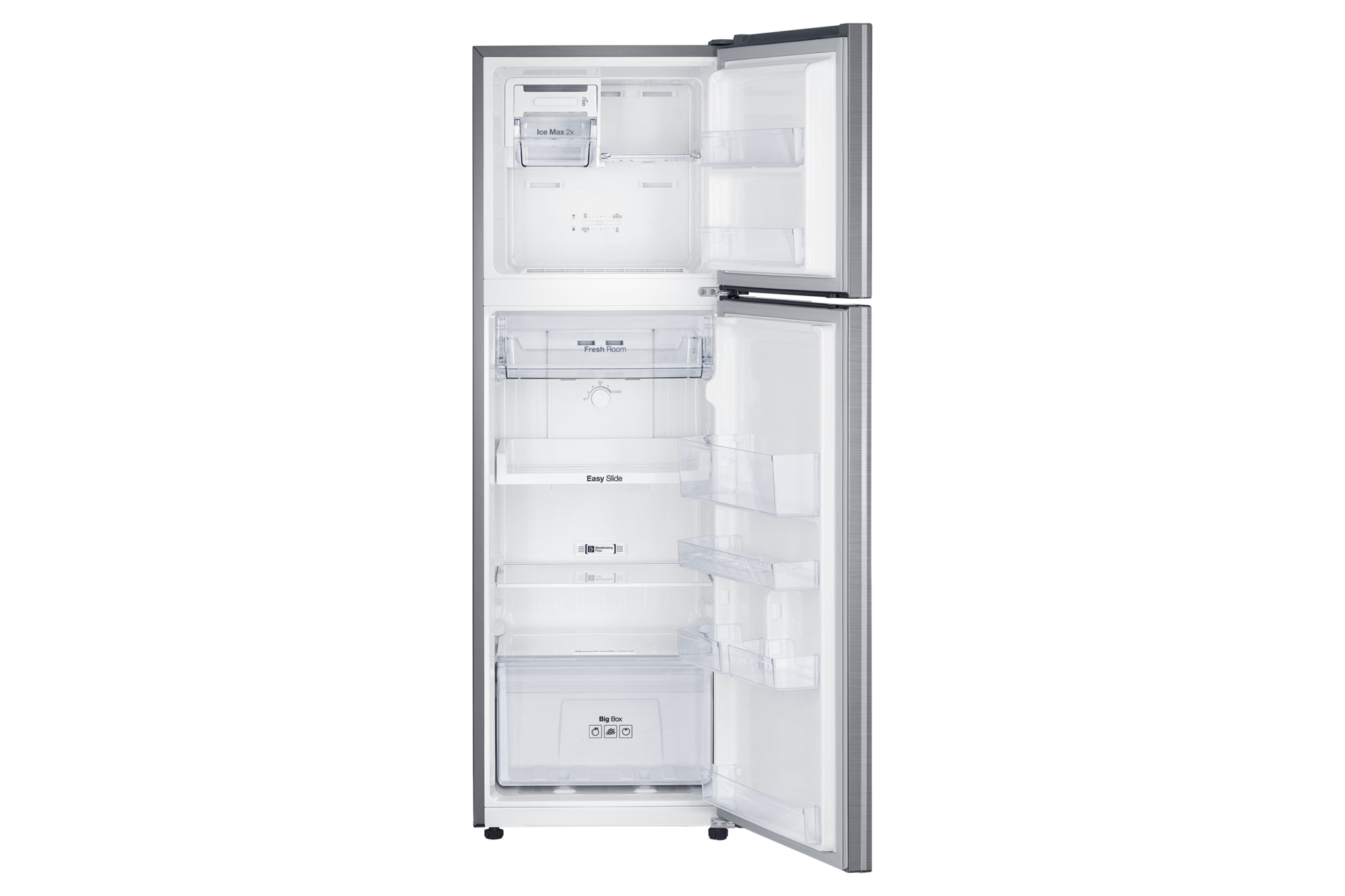 Refrigerador Top Freezer All Around Cooling 256 lt Front-Open Silver 