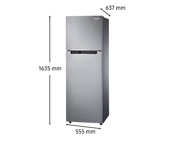 Refrigerador Top Freezer All Around Cooling 256 lt Silver