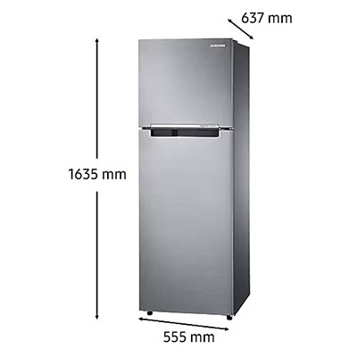 Refrigerador Top Freezer All Around Cooling 256 lt Silver