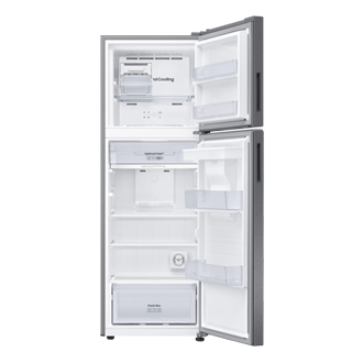 Refrigerador Top Freezer Con Dispensador 301 lt Front-Open-Without-Food Silver 