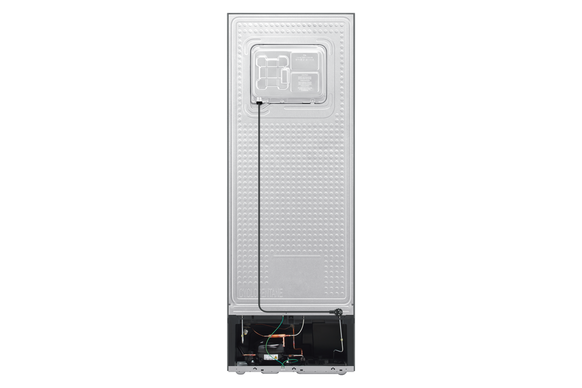 Refrigerador Top Freezer Con Dispensador 345 lt Back Silver 
