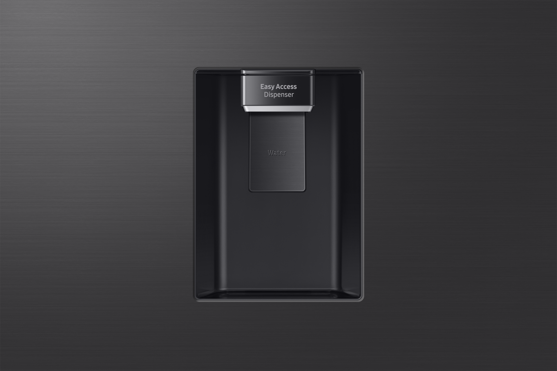 Refrigerador Top Freezer Con Dispensador 389 lt Detail-Water-Dispenser Black 