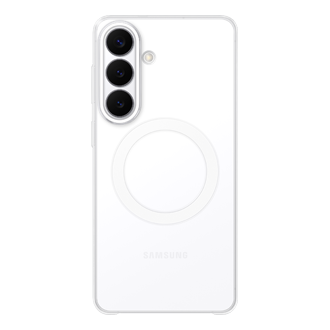 Galaxy S26+ Clear Magnet Case Front Transparent 