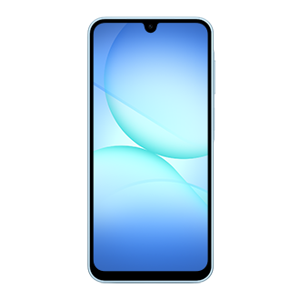 Galaxy A17 Front2 Light Blue 