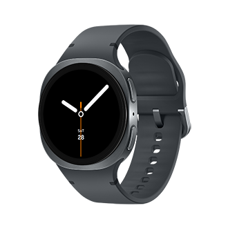 Galaxy Watch8 (Bluetooth, 40 mm) Front Graphite 