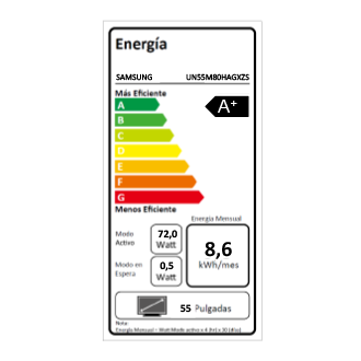 55" Mini LED M80H 4K Smart TV (2026) Negro