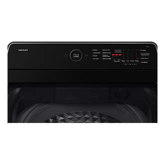 Bespoke AI Top Load Washer with AI Wash Detail2 Glam Deep Charcoal 