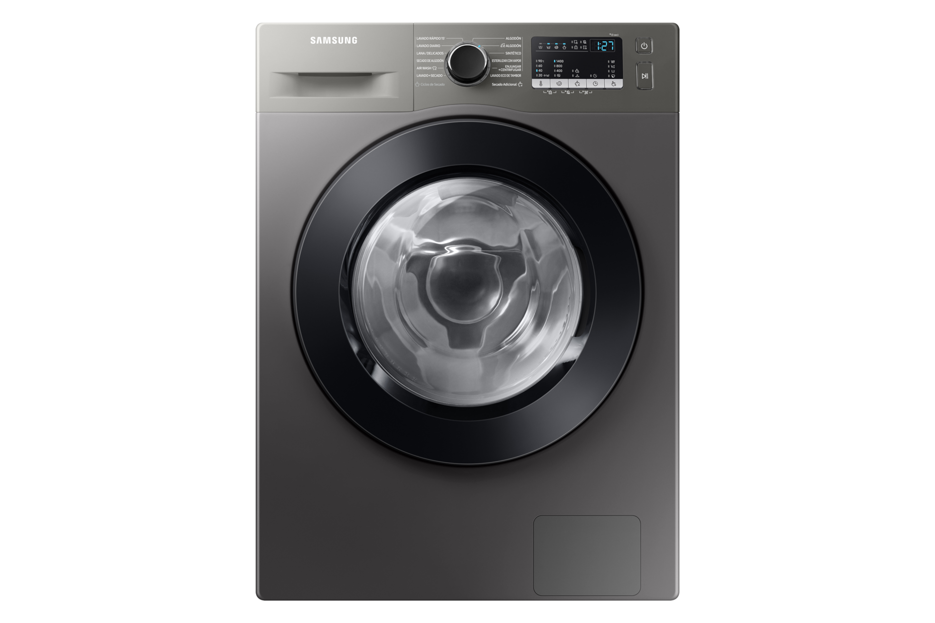 Lavadora Samsung 11Kg | Lavado y Secado 2-en-1 | Eco Bubble™ | Gris