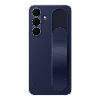Galaxy S25 FE Standing Grip Case Front2 Mystic Blue 