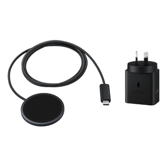 Magnet Wireless Charger Set-Cut Black 