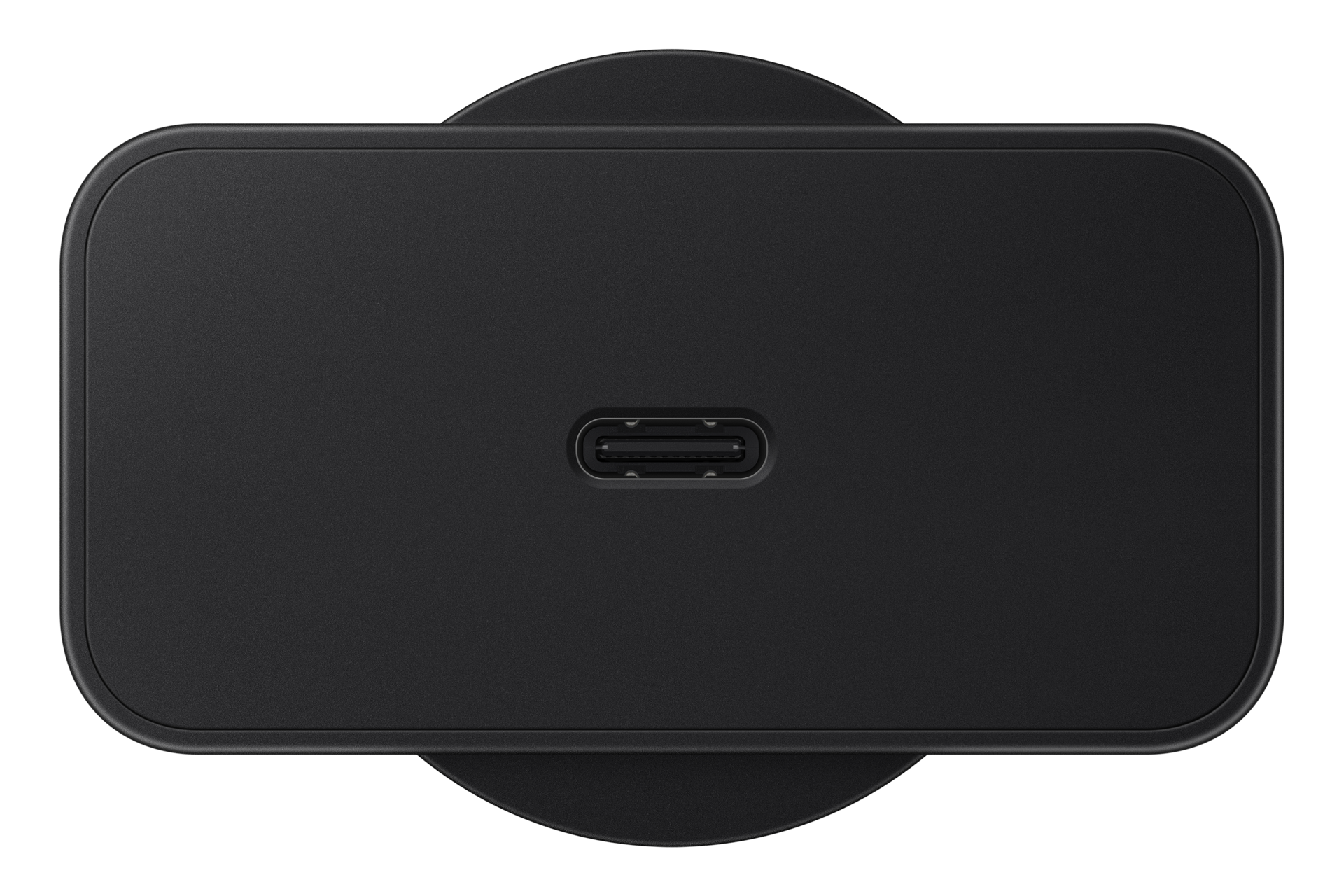 60W Power Adapter (Black) Back Black 