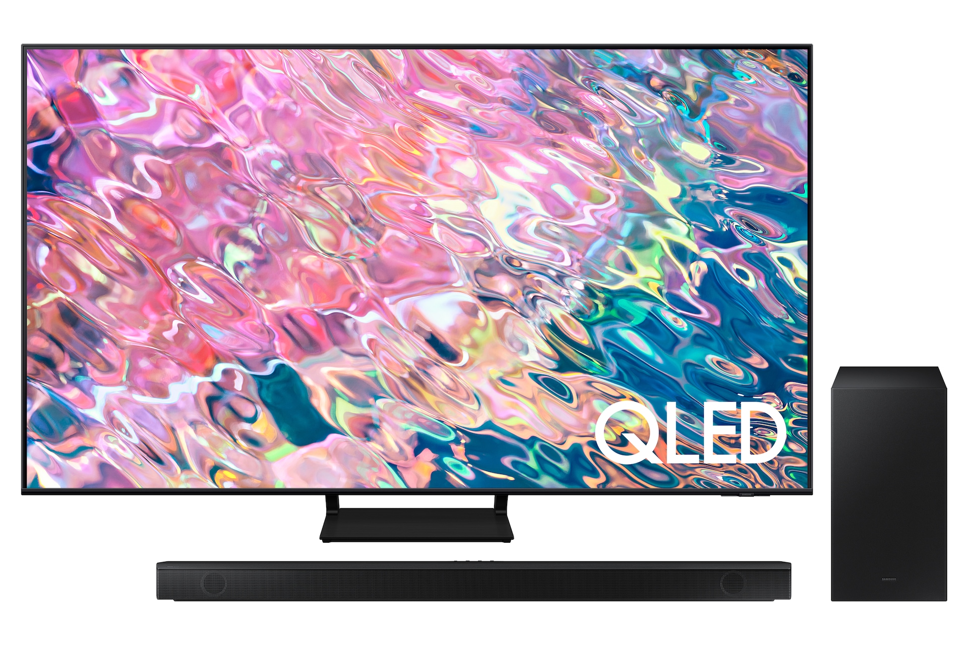 TV Smart 75" QLED UHD 4K 75Q65B + Soundbar HWB650 with 3.1 channels