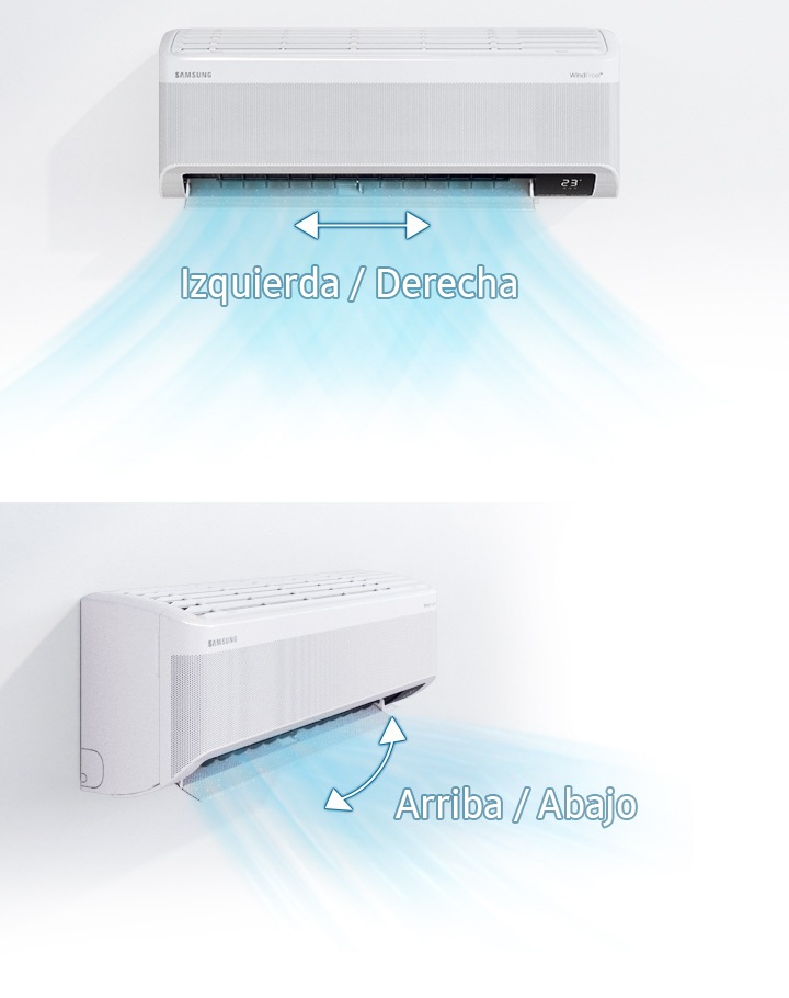 Aire acondicionado Samsung Wind-Free split inverter frío/calor 9000 BTU  blanco 220V Ar-Condicionado