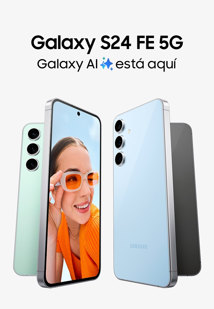 Galaxy S24 FE Azul Cielo 256 GB Samsung Colombia