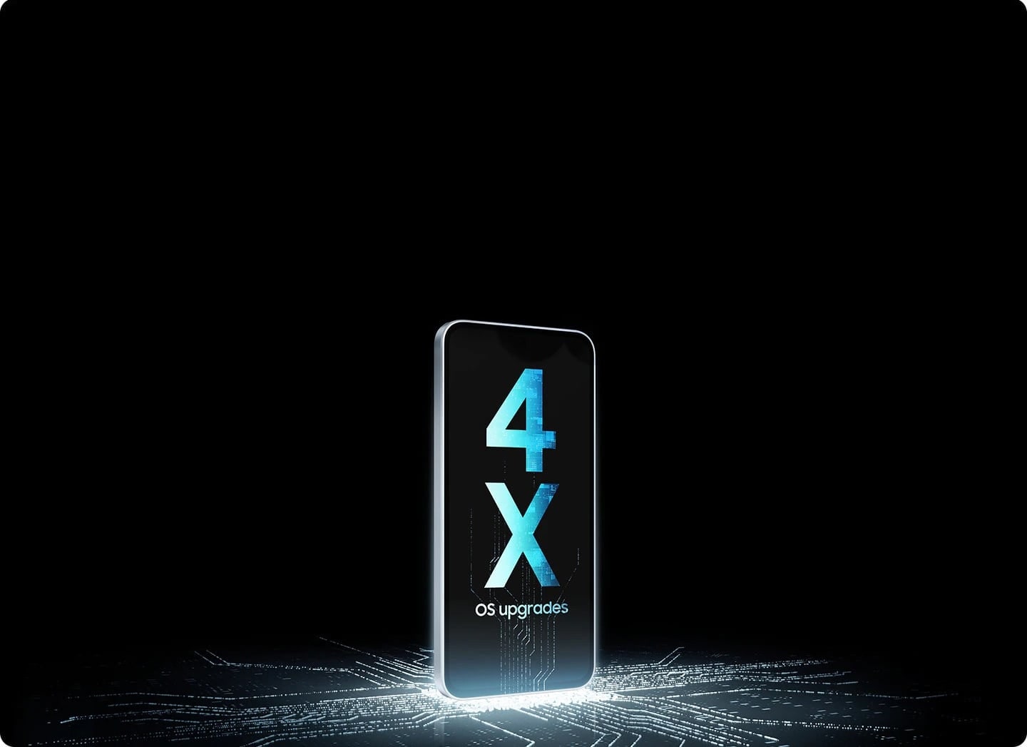 A Galaxy A35 5G screen displaying a 'Software update' page. Floating above the screen are two icons, software update and security update symbols.