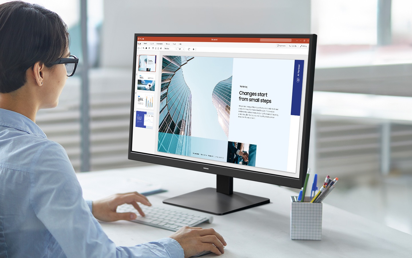 Samsung Monitor esencial de 22 S3 S31GD