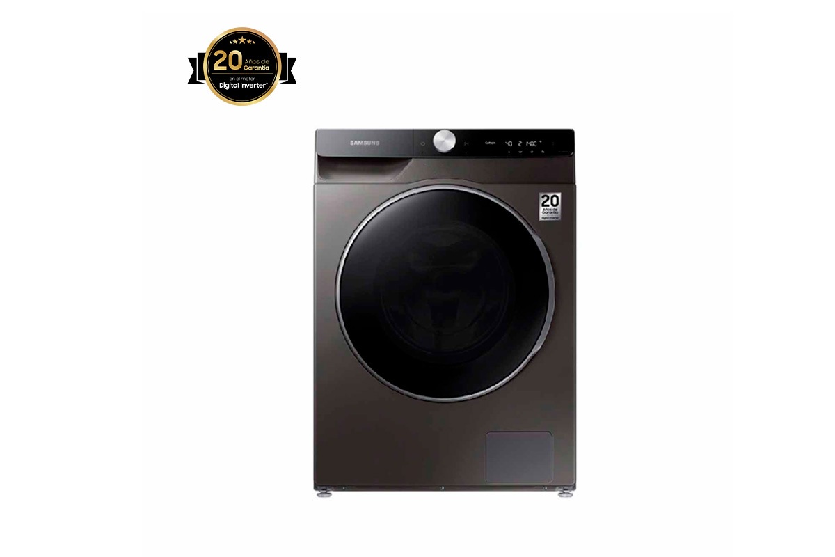 WD7300T is germ-free, and 10-year warranty with EcoBubble, QuickDrive, and AI Control functions.