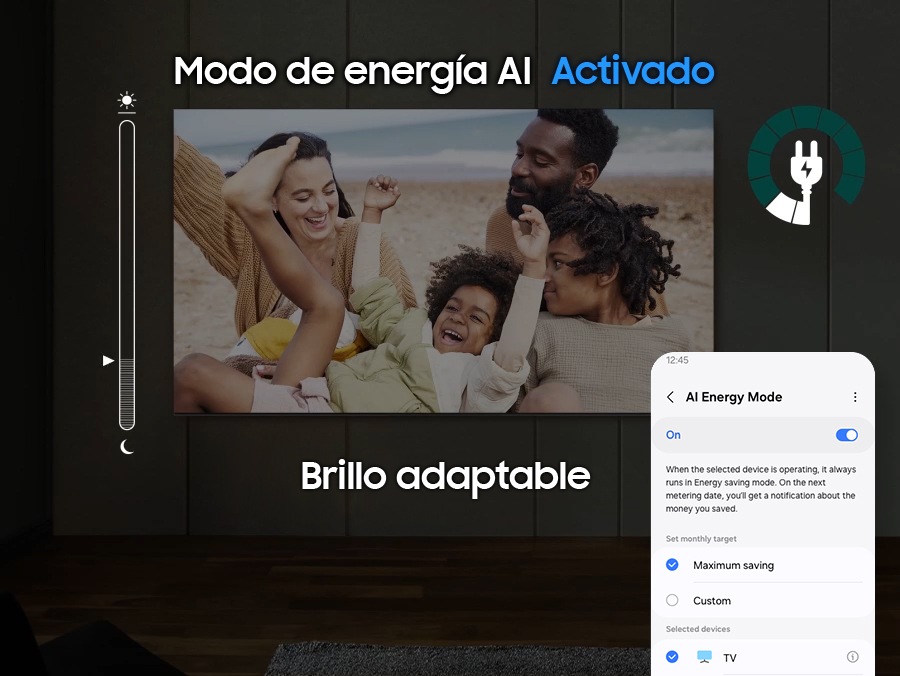 Modo de energía con AI